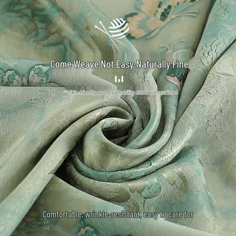 Yuzhaolin Women's Thin Cardigan Set for Senior Ladies