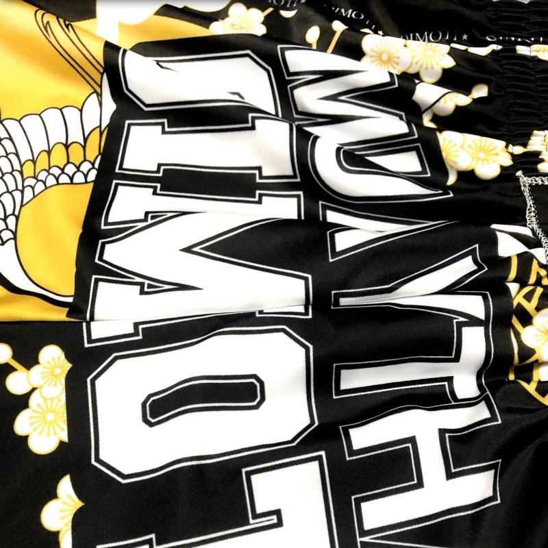 Muay Thai Kickboxing Boxing MMA UFC Crane Casual Shorts Gym Sport Unisex Men Women Fitness Workout Quick Dry Print Elastic Waist Fitness Training