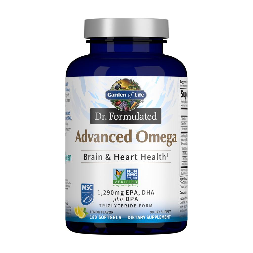 Dr. Formulated Advanced Omega 1290 Mg Lemon Flavor, 180 Softgels