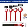 Hinge Gap Adjustment Wrench Set Multi-Size Precision Tool Kit For Door Cabinet Hinge Clearance Adjustment Wrench Set