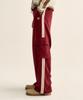 Seteo Roton Cargo Track Pants Burgundy