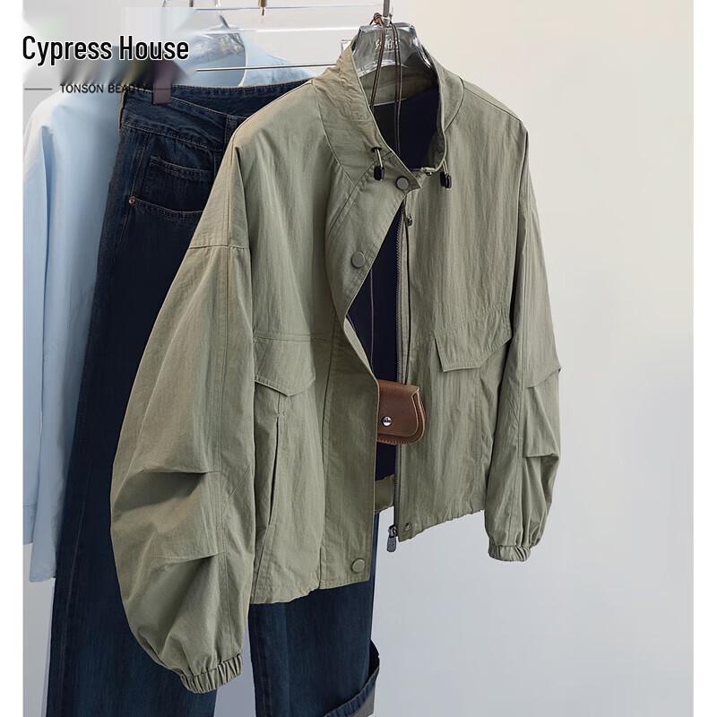 

Женская куртка рабочей одежды на кулиске со стойкой L