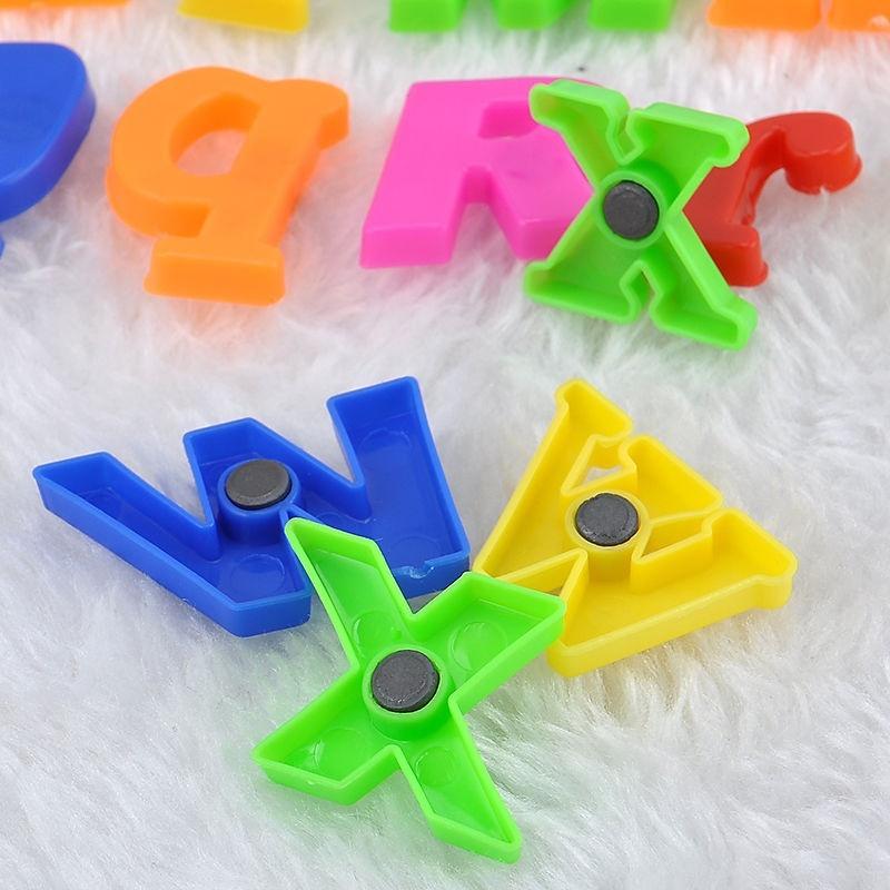 52 Lower Upper Case ALPHABET LETTERS Magnetic Fridge Childrens Kids Learning TOY
