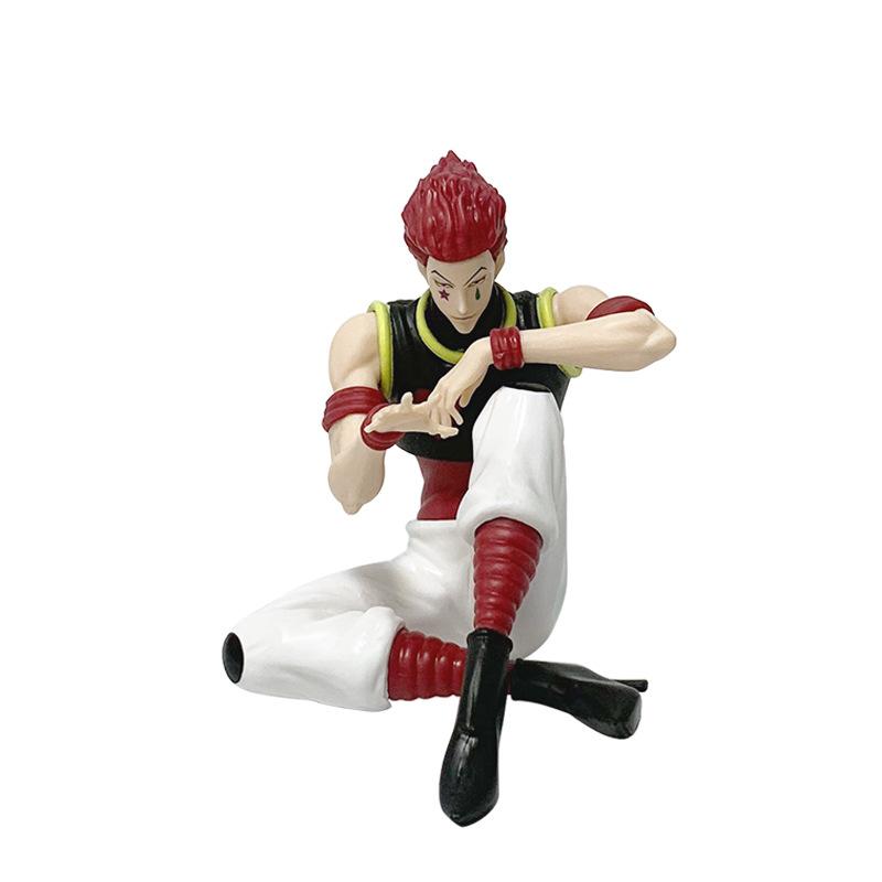 

Sitting Pose For Hisoka Anime Figurine Two Colo Articulated Model, Anime Merchandise, Desktop Decoration Toy, Present Holiday Present