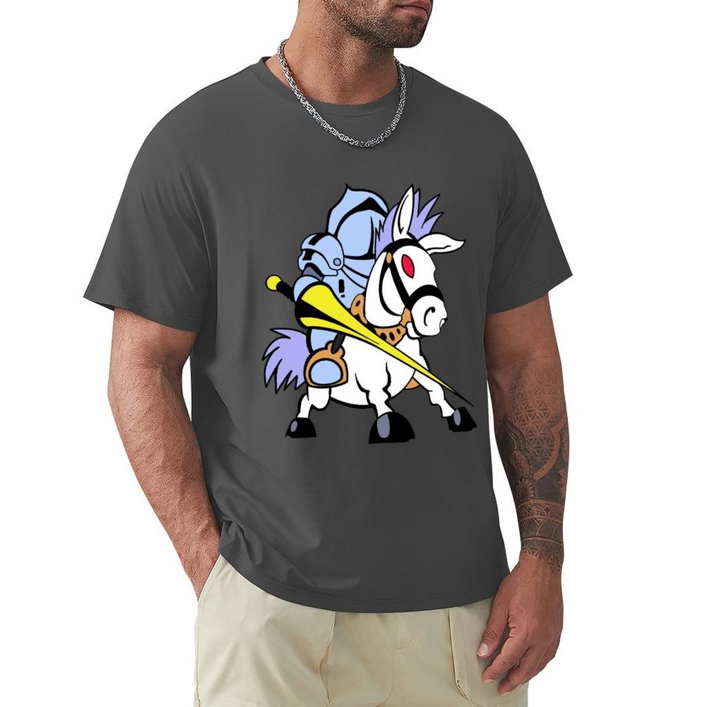 Ojo White Knights T-Shirt Graphic Tee Shirt Graphics Mens Graphic T-Shirts Big And Tall