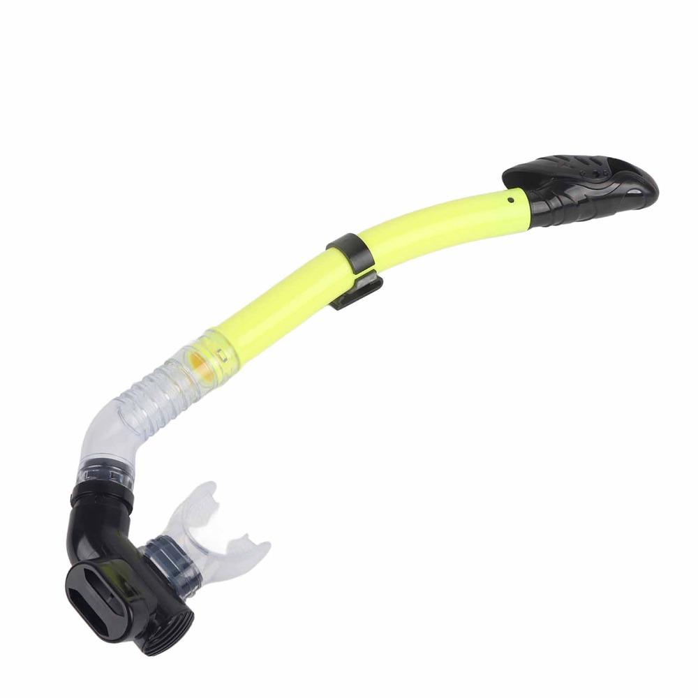 Easy Breathe Full Dry Snorkel Silicone Mouthpiece Dry Air Breathing Tube  Training in Pool