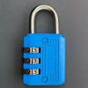 3 Digit Small Resettable Combination Padlock Luggage Case Box Lock Coded Lock School Gym Locker Suitcase Gate Pad Lock Us213