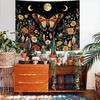 Butterfly  Moon Tapestry Background Cloth Hanging Cloth Bedroom Bedside Decorative Wall Cloth Rental Dormitory Tapestry