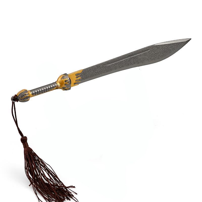 

[Некокамияма] Suikoden Воин Герой Оружие Ху Саньнян Одноручный меч Общая длина 20 см / Миниатюрная фигурка Декор для коллекционера