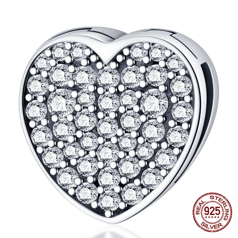 Original 100% 925 Silver Lucky Clover Patron Saint Flat Bead Fit Original Flat Bracelet DIY Jewelry Making Women's Gift