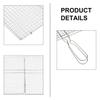 BBQ Grill Tools Grilling Basket Heat Resistant Handle Long Lasting Use