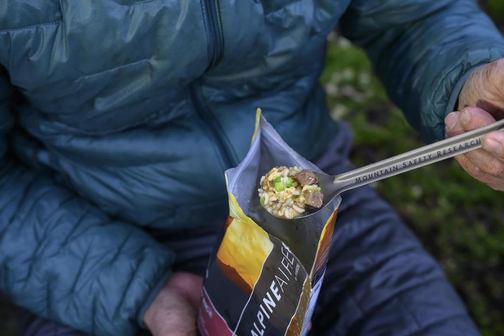 MSR Outdoor Camping Spoon Titan Long Spoon Japanese 39018 [Genuine Product]
