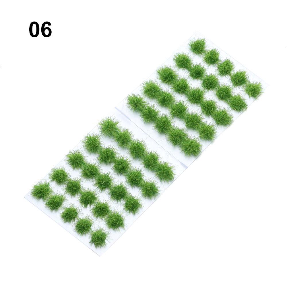 Mutlicolor Simulation Grass Nest Model Sand Scene DIY Material Realistic Grass Tuft Miniature Grass Bushes Plant Cluster Scenery
