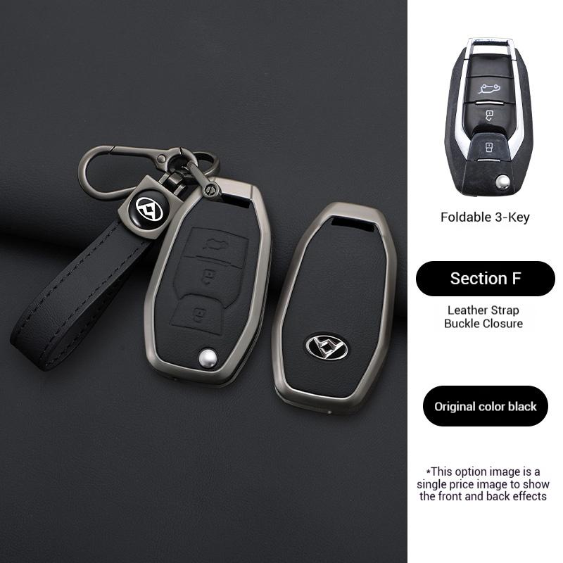Zinc Alloy Leather Car Remote Key Case Cover For MAXUS LDV T60 G10 G20 V80 V90 T70 D90 2017 G50 D60 Holder Keychain Accessories
