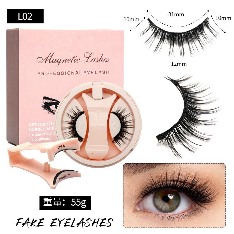 Hot Quantum Magnetic Eyelash Curler Little Devil Magnetic False Eyelashes 6D Magnet Eyelashes Magnetic False Eyelashes for Women