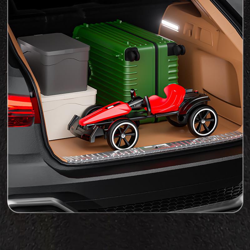 Foldable Children's Electric Go-Kart - Remote Control Car for Boys & Girls