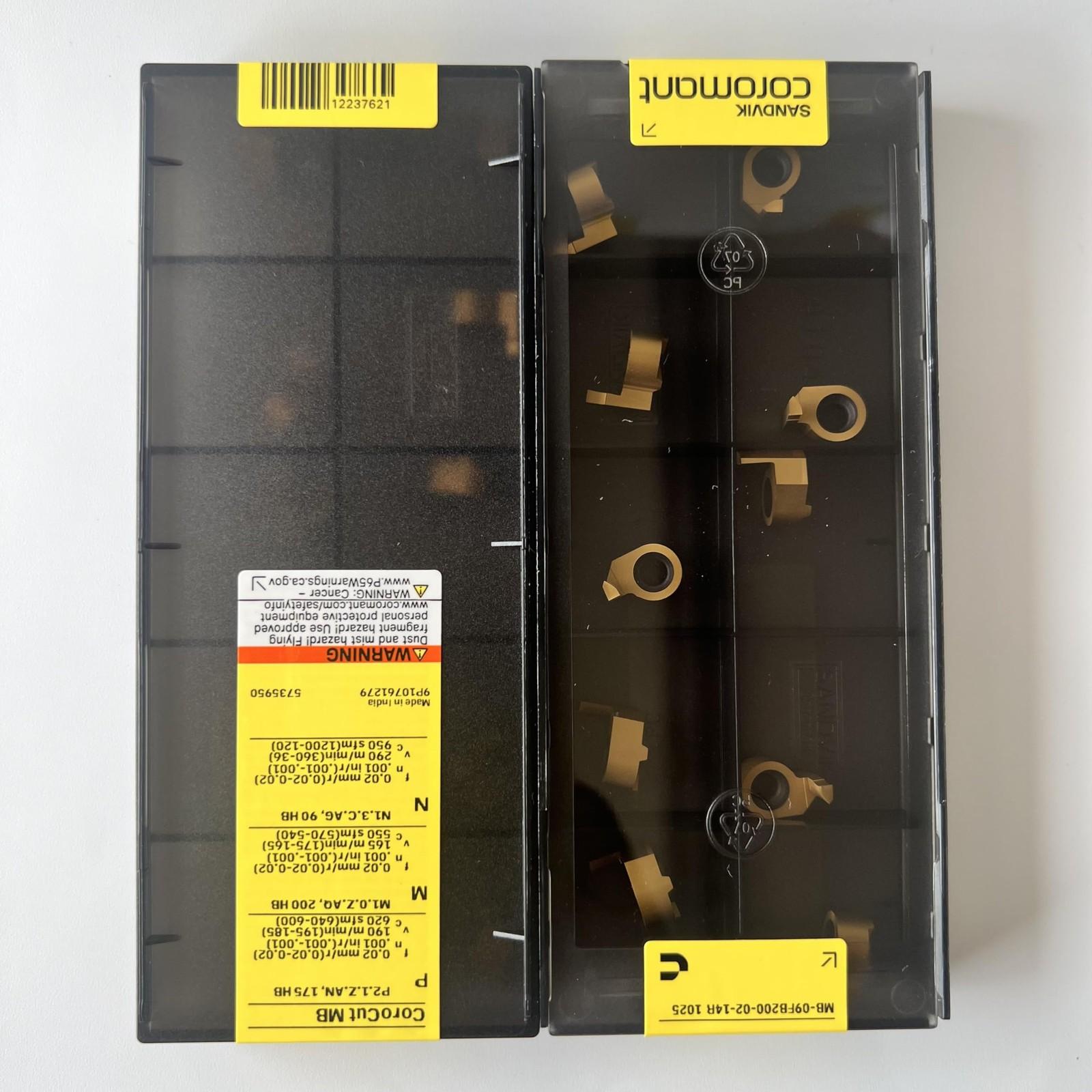 

SANDVIK / MB-09FB200-02-14R 1025 / Original Swedish hard alloy blade 10 Pcs