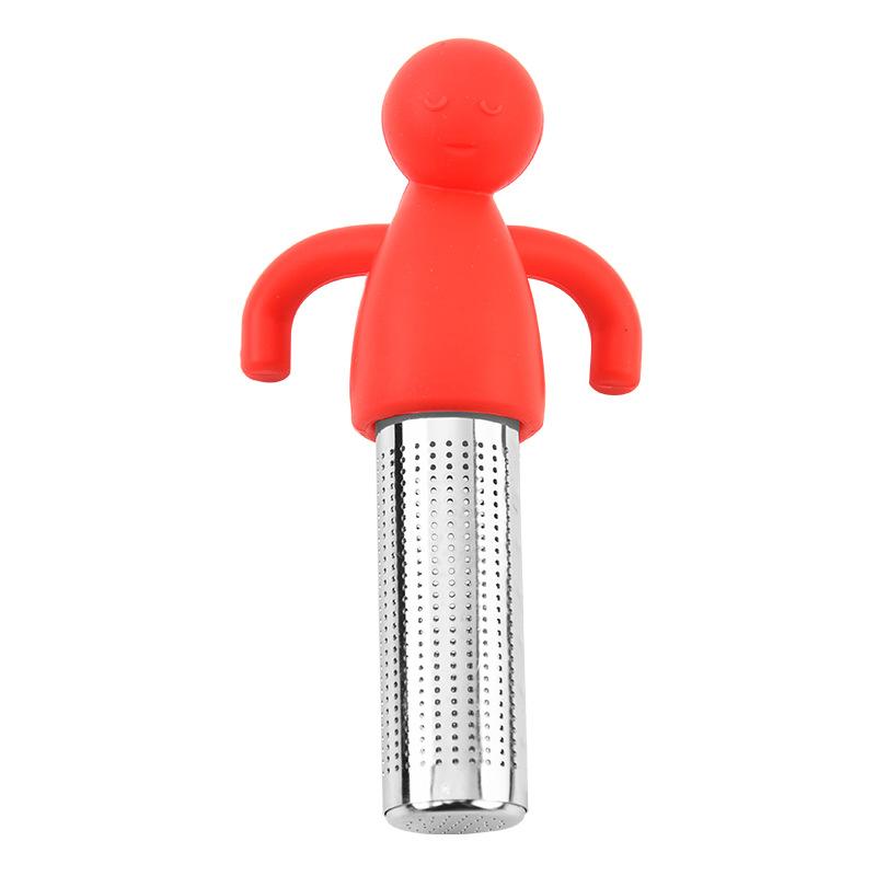 Stainless Steel Tea Infuser Kitchen Accessory Household Use Reusable Metal Makeup Brushes  Massage Kitchen Dining Bar Garden