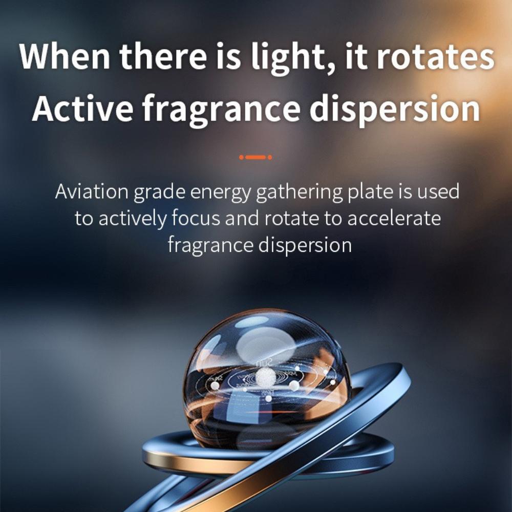 Sonnensystem Auto-Aromatherapie-Diffusor Rotierende Duftdekoration