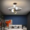Nordic Style LED Chandelier: Modern Magic Bean Design for Bedroom, Living Room, and Study.