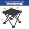 OEING Outdoor Folding Stool Camping Fishing Beach Chair