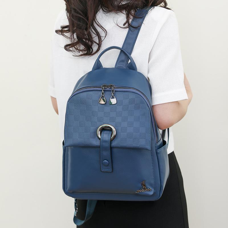 Bag for Women, Vintage American Style, Minimalist, Niche Design, Backpack, Korean Version, Ins, Large Capacity Women s Bag