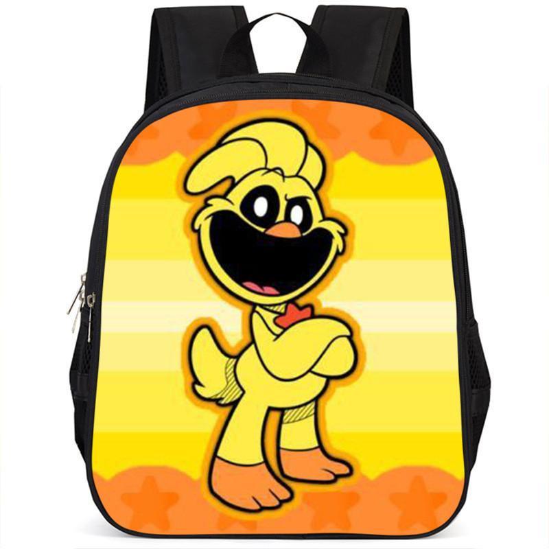 Adorable Catnap Poppy Playtime Backpack For Kids And Students Oxford Fabric