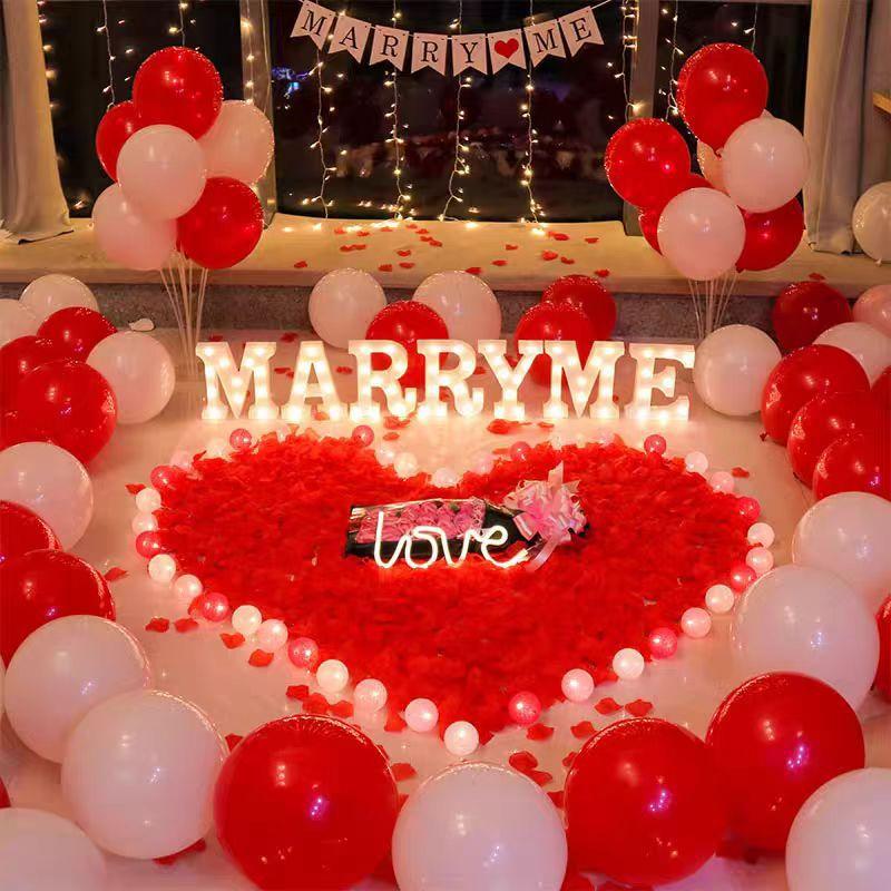 "Romantic LED Letter Lights: Perfect for Proposals, Birthday Decorations, and Event Styling"