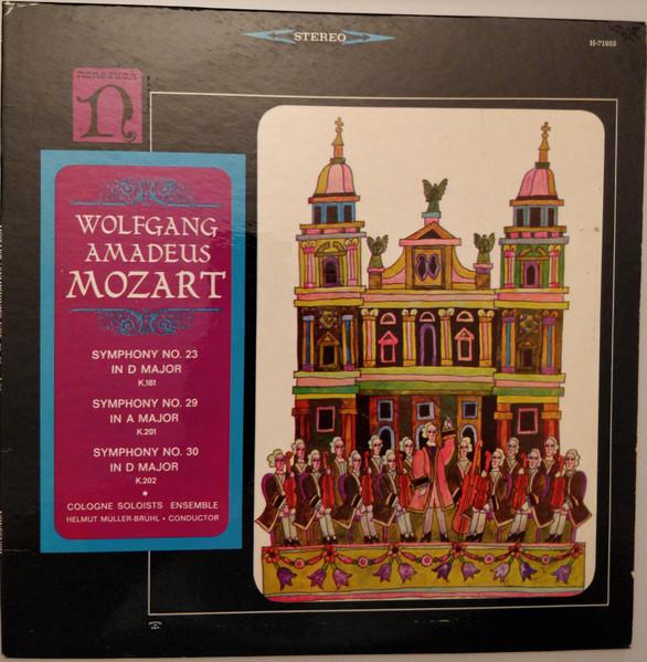 

LP Record WOLFGANG AMADEUS MOZART, COLOGNE SO - Symphony No. 23 In D Major K. 181 / H71055 NONESUCH 1965 US Classical Used