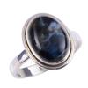 Natürlicher Pietersit Edelstein Handgefertigter 925 Sterling Silber Ring Größe 9 Z4i02