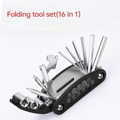 16 In 1 Multi Functional Portable Screw Tool Set for Motorcycle Accessories Bike Furniture Maintenance Tools Hexagon Wrench Set