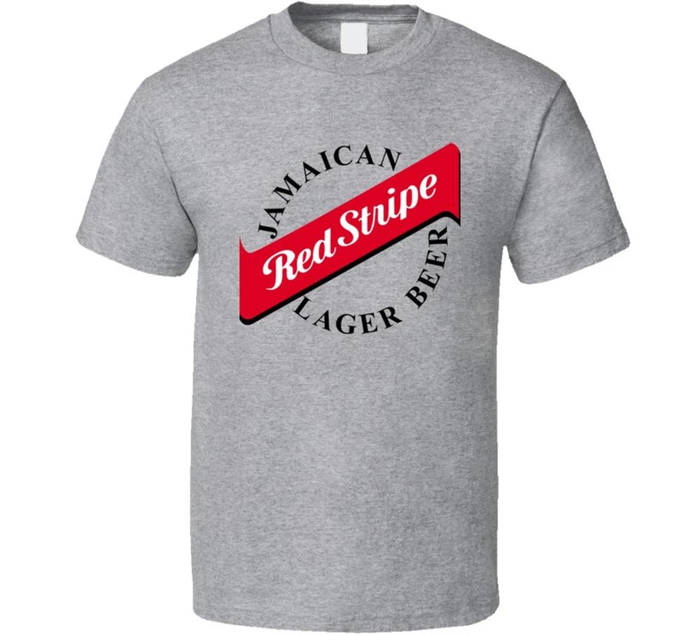 Red Stripe Jamaican Beer Logo T Shirt S