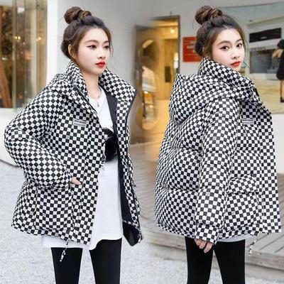 Winter Down Cotton-padded Clothes for Women Short Thick Loose Hooded Small Cotton-padded Clothes Thin Bread Clothes