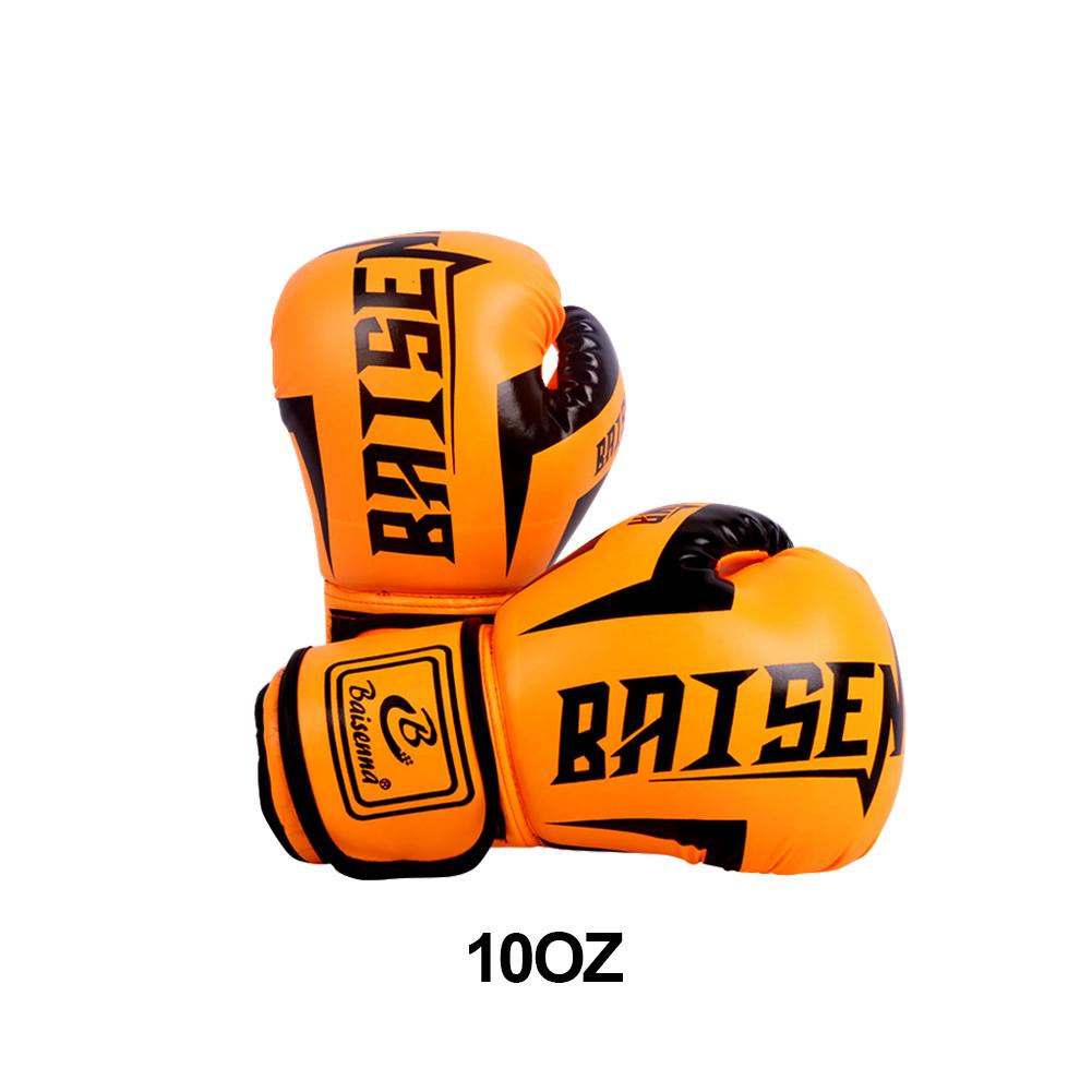 Thickened Boxing Gloves MuayThai Sanda Professional Competition  for Training Sandbag Fighting Taekwondo Adult Kid Sport Supplie