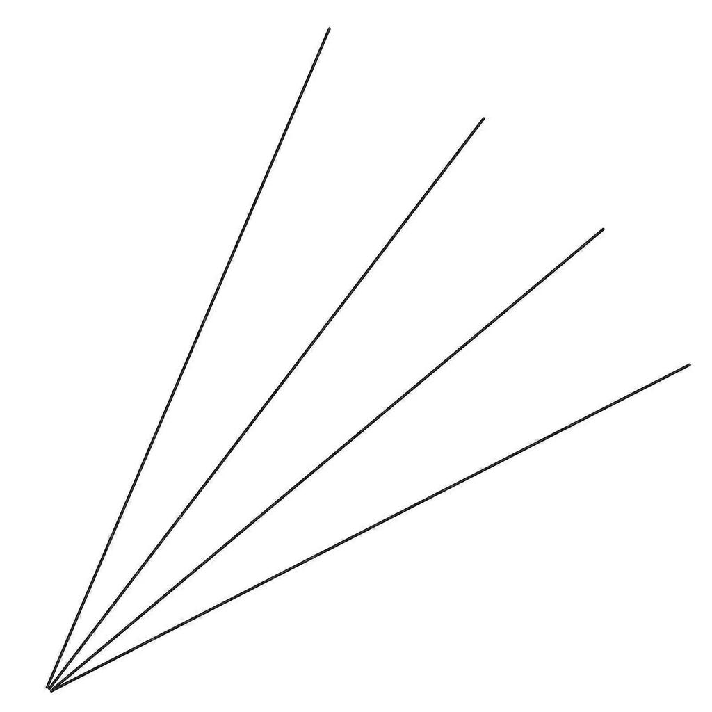 4pcs Kite Support Rods Plastic Rods Kite Assembly Parts Kite Skeleton Rods Plastic Rods for DIY Kite Model Making Plastic Skeleton Rods for DIY Kite P
