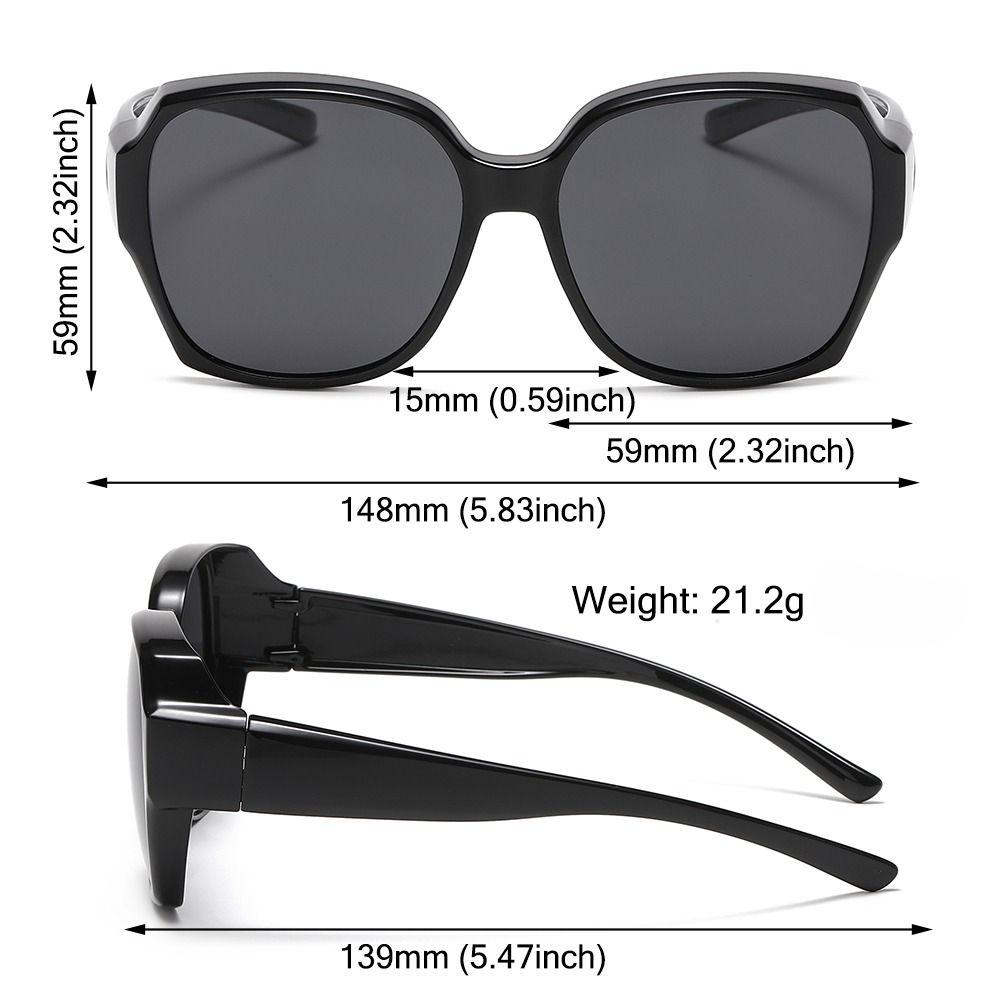 Nowe modne okulary przeciwsłoneczne z polaryzacją, okulary korekcyjne na krótkowzroczność, przenośne damskie okulary do jazdy konnej