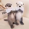 Short-Tailed Animal Plush Doll Kangaroo Stuffed Red Panda Lovely Sea Otter Plush  Home Decoration