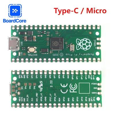 Raspberry Pi Pico Development Board RP2040 Dual Core 264KB ARM Low-Power Microcomputers High-Performance Cortex-M0 Processor