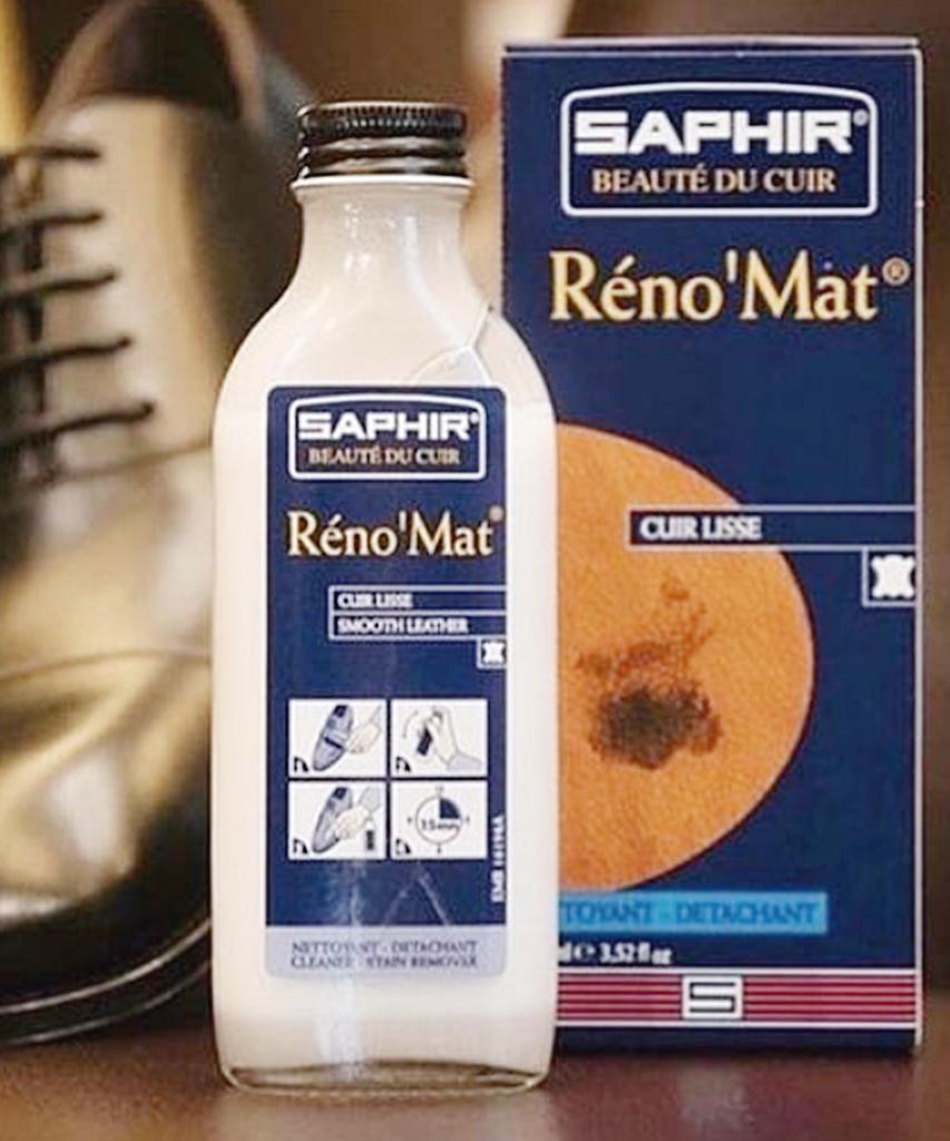 Saphir Lenomat Środek do usuwania plam ze skóry 100 ml