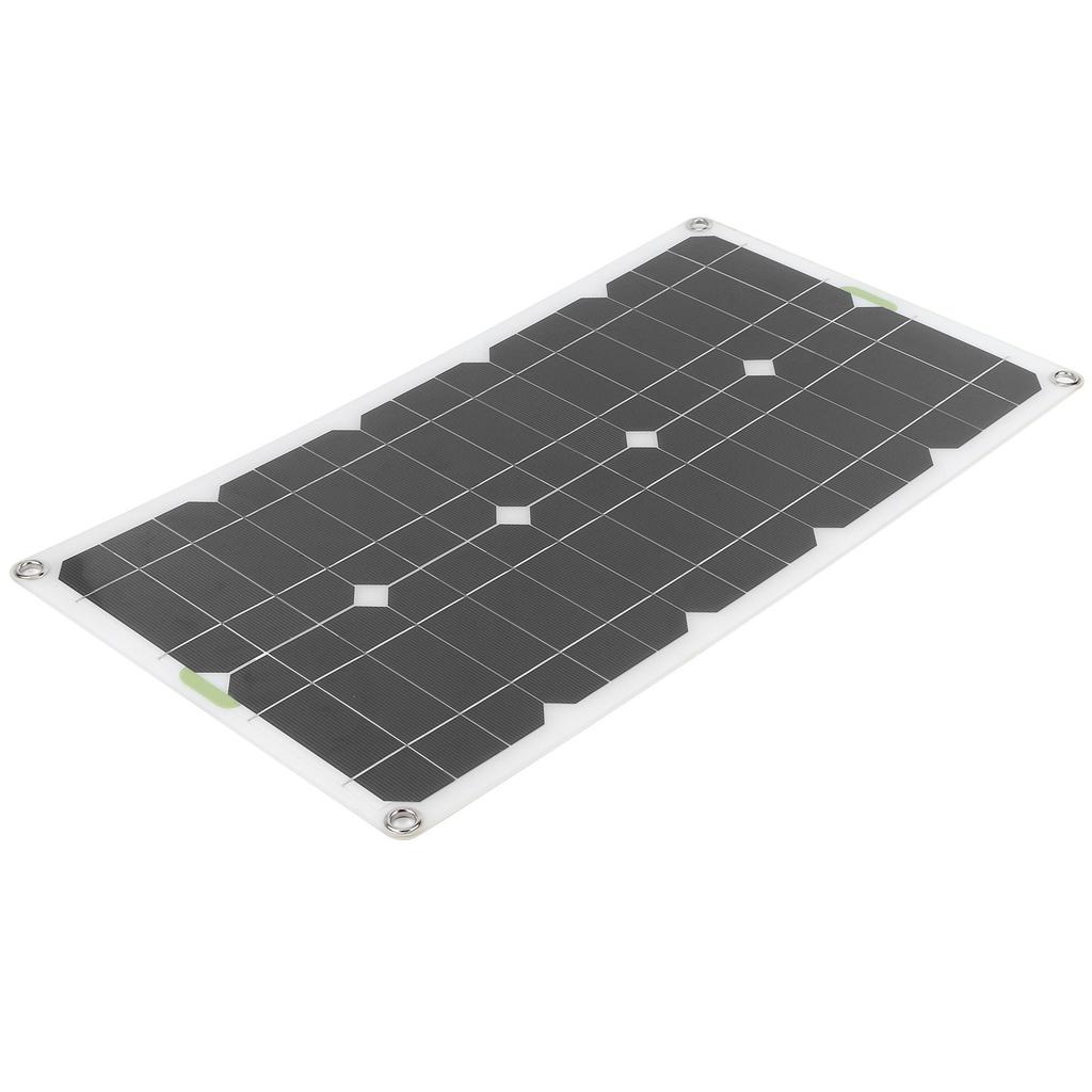 Universal Tragbare Solar Panel Ladegerät Pad Monokristalline 28W USB Ausgang Wasserdicht