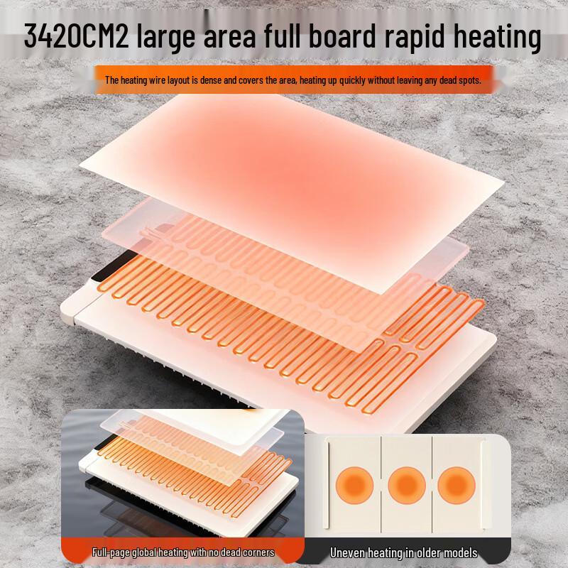 Handun 10-Gear Temp Control Heated Desk Mat