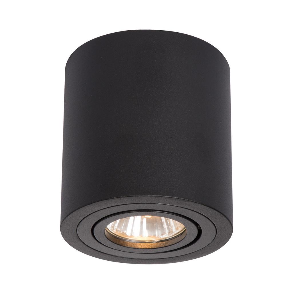 Plafon Tulon 1 Gu10 Czarny Alu Light Prestige Lp-5441/1Sm Bk
