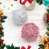 Silk Foam Christmas Decoration Ball Bright Bright Silk Foam Winding Ball  Holiday Arrangement