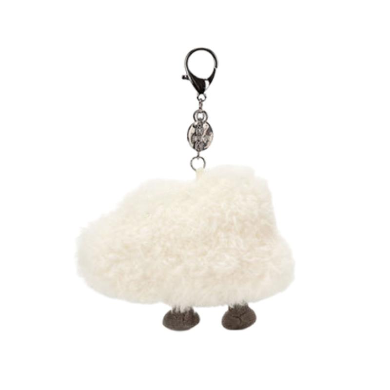 Jellycat Fun Items Series Happy Little White Cloud White Companion Doll Plush Doll 11cm Height