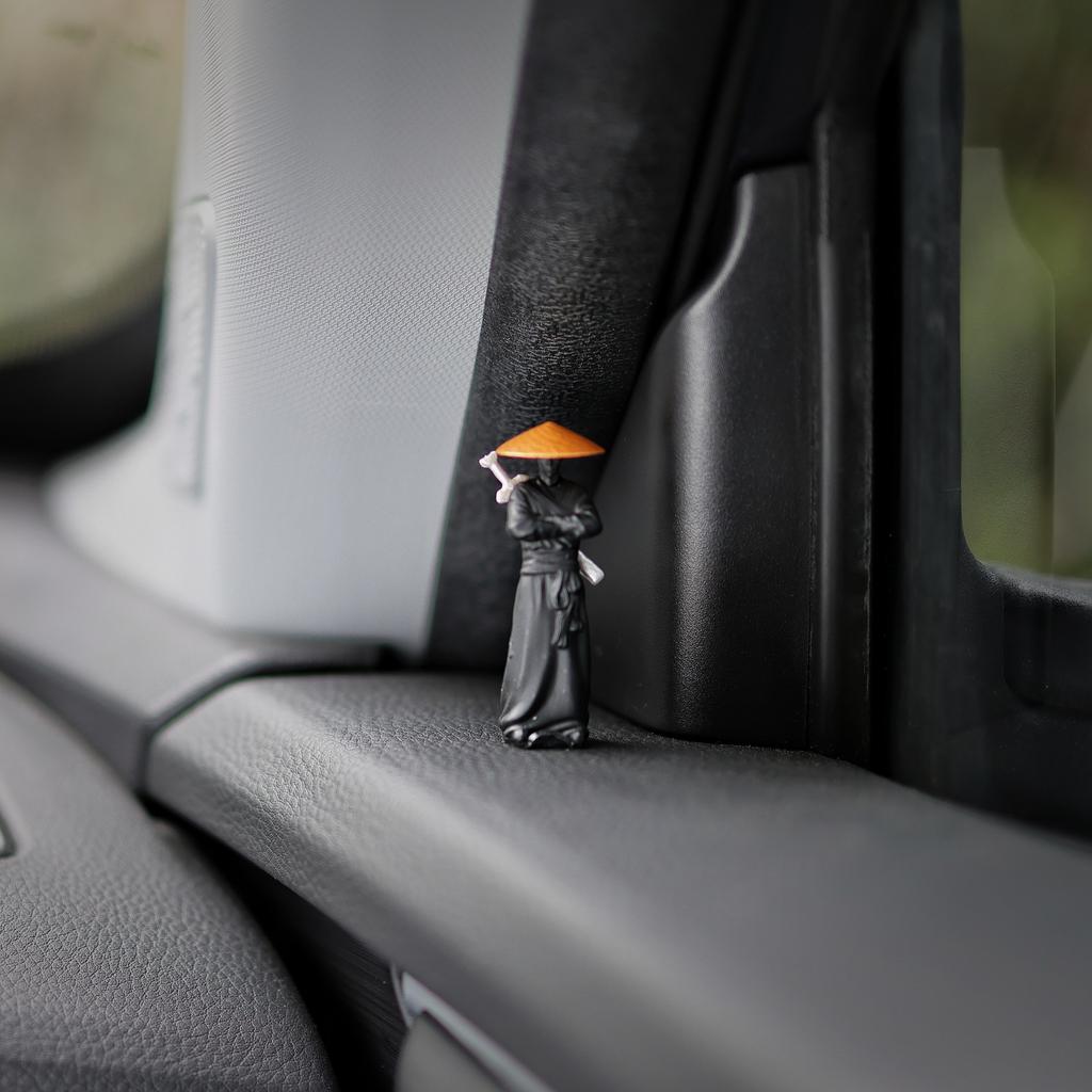 Wulin Swordsman Ancient Style Xiake Screen Decoration Display Screen Car Interior Center Console Car Decoration
