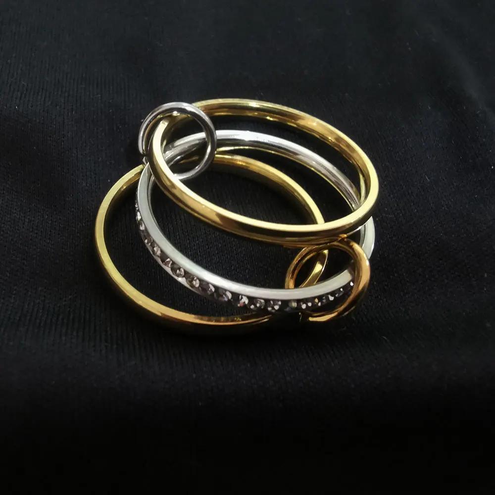 Elegant Minimalist Stackable Rings for Women Stainless Steel Perfect for Daily Wear Ring Jewelry Gifts