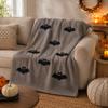 Halloween Blanket Soft Throw for Couch, Cozy Home Decor for Bedroom