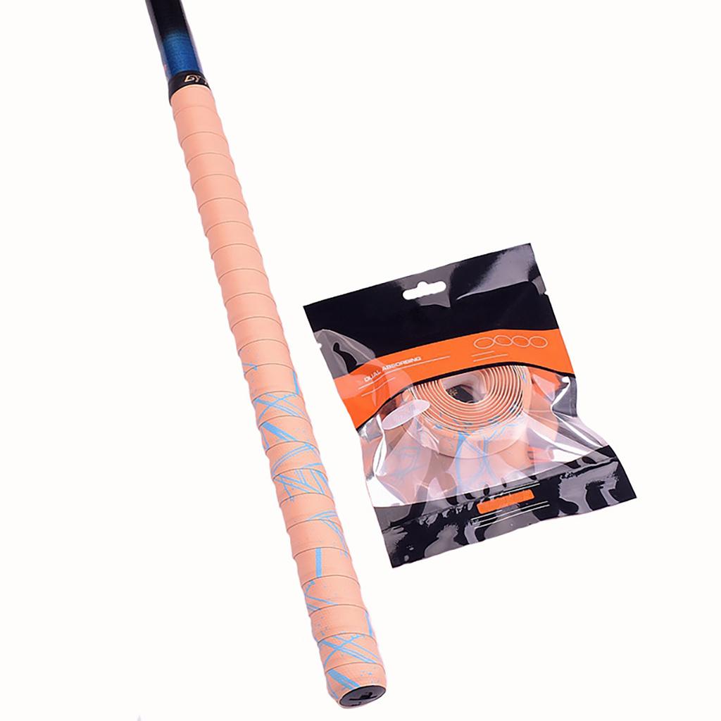 Fishing Rod Handle Adhesive Absorb Sweat Belt Fishing Rod Wraps Tape Fishing Rod Cover Handle Accesorries 200cm x 2.5cm x 2.0mm