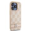 Dkny Dkhcp15Lpcptssp Iphone 15 Pro6.1 Różowy/Pink Hardcase Leather Checkered Mono Pattern & Printed Stripes