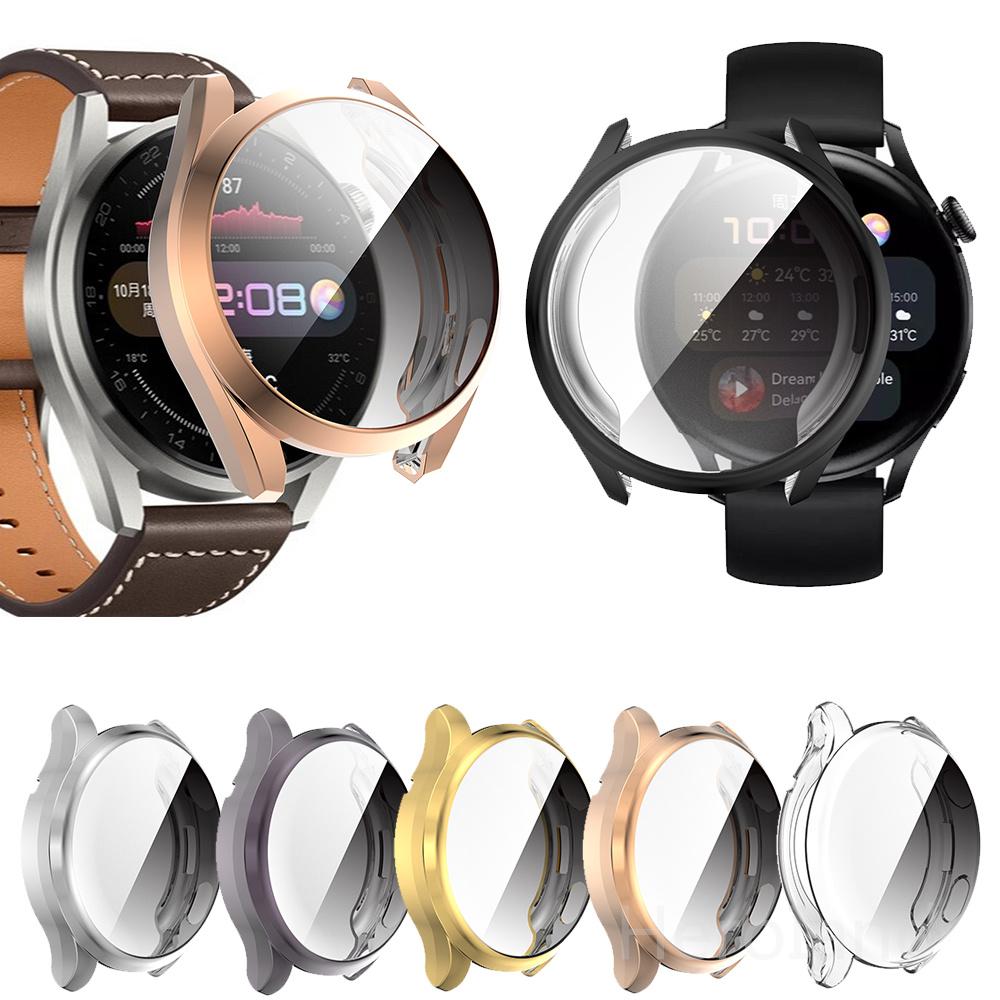 Protective Case For Huawei Watch 3 Pro 48mm New Screen Protector Case Full Coverag Smart Accessories TPU soft Protective Shell
